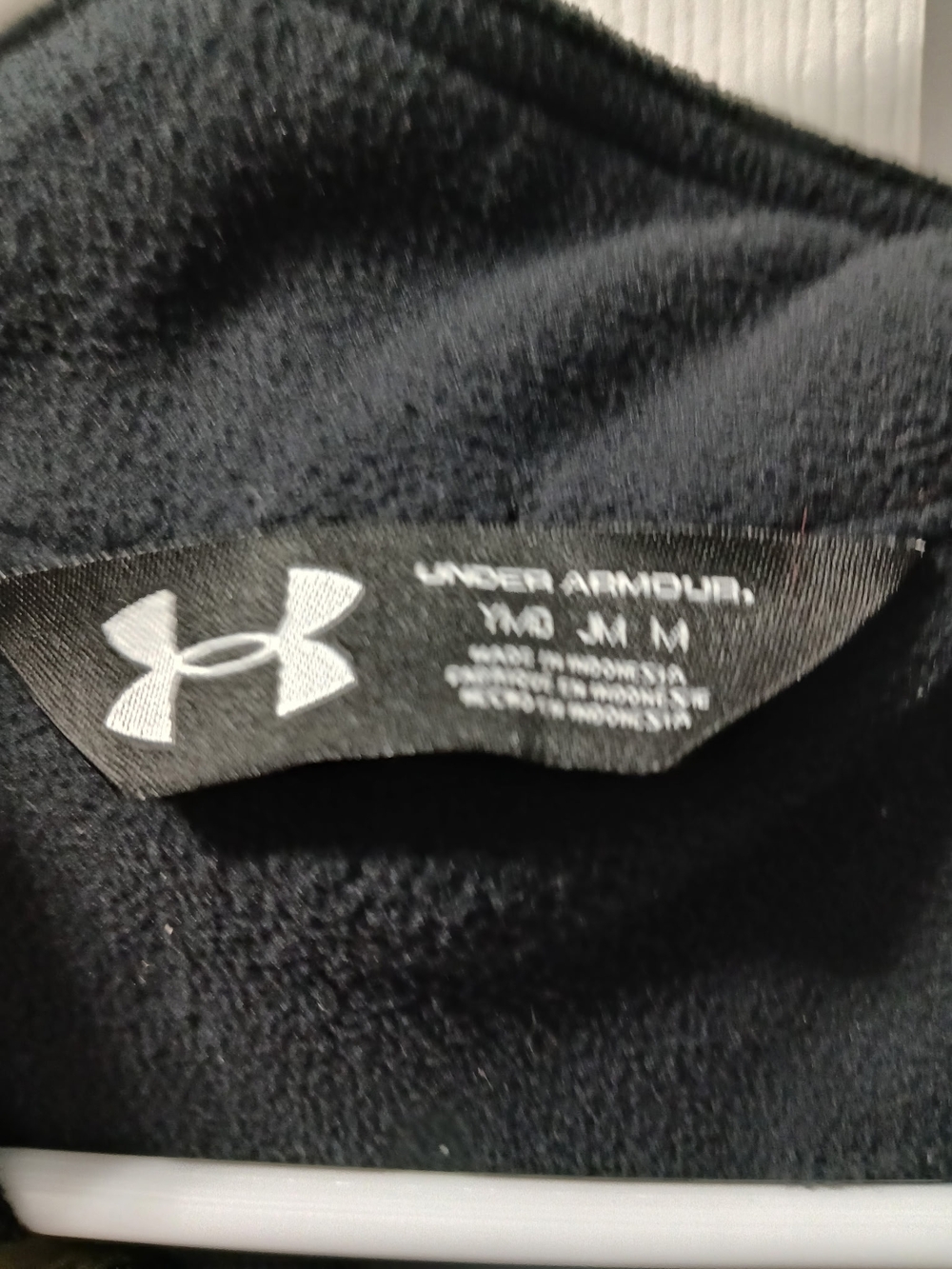 Under Armour Olive Green and Black Hooded  Jacket - Kids - Picture 4 of 4